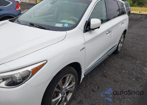 2014 Infiniti Qx60 Hybrid из США, поврежденный, VIN 5N1CL0MM2EC511535